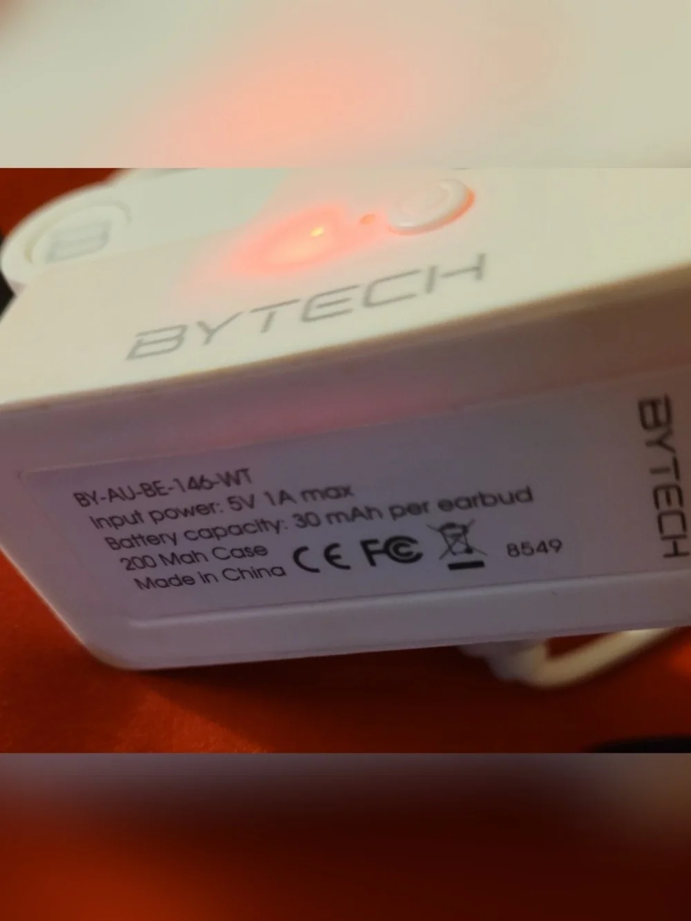 Bytech True Wireless Earbuds Bluetooth and Charger Case